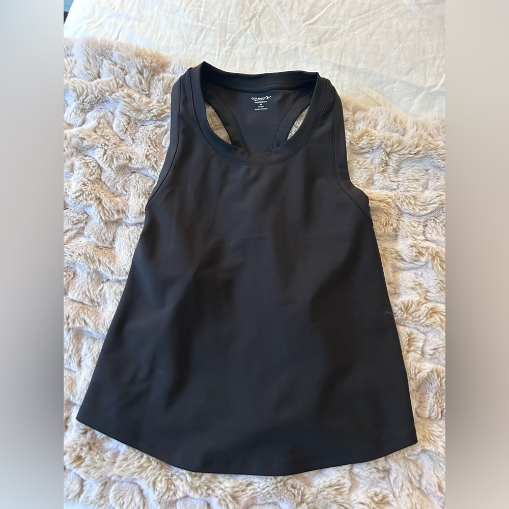 Old Navy Seamless Fitted High-Neck Crop Top